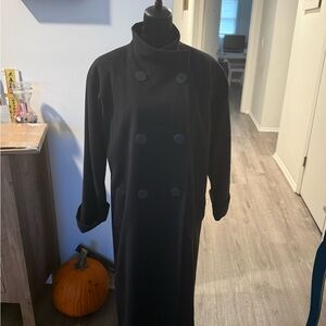 Dior Black Double-Breasted Trench Coat
